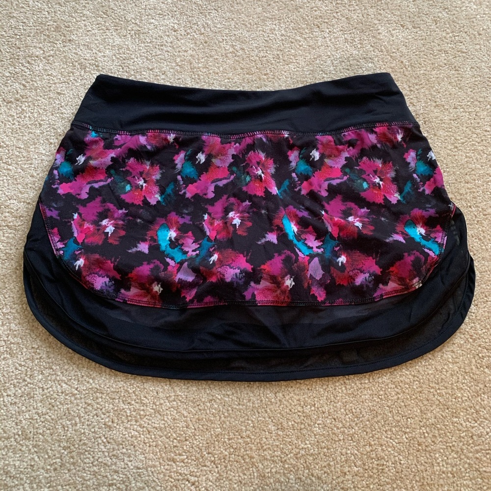 EUC Lululemon Athletics Pace Rival Skirt